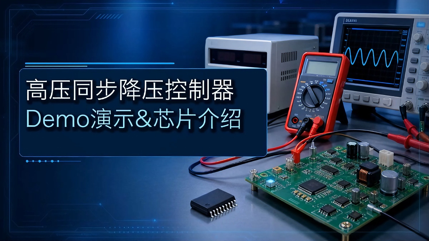 应用方案 | 高压同步降压控制器 VE8600 性能实测与功能全解析