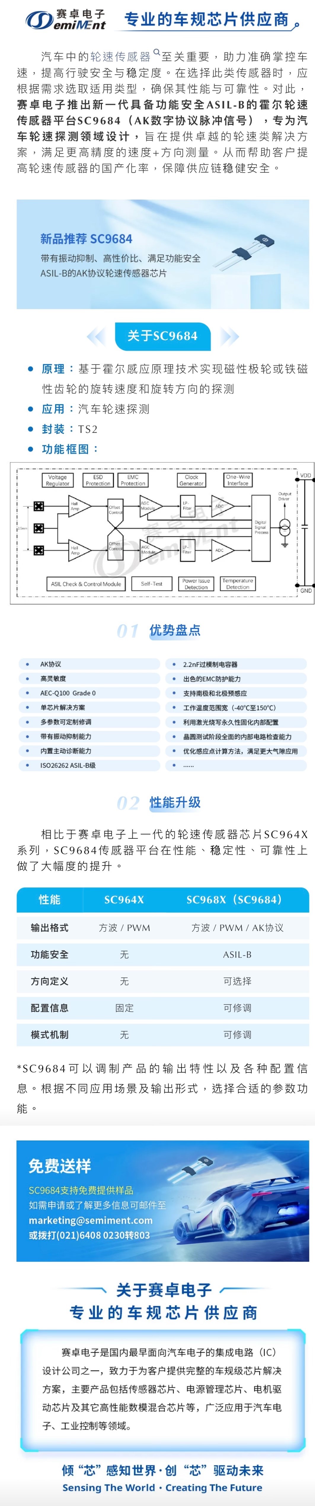 速度传感器 I SC9684